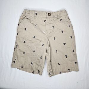 Carter's Tan Shorts With Embroidery